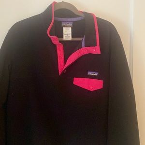 Retro Patagonia Synchilla, half snap